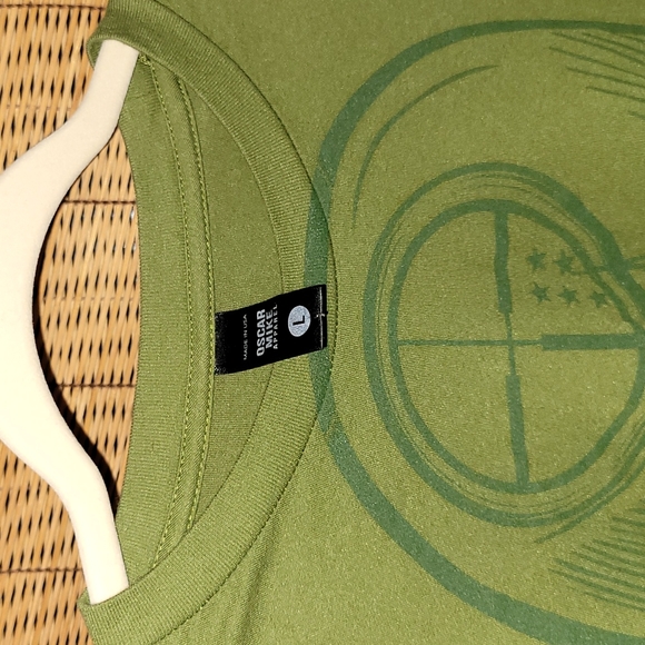 Made in USA. Oscar Mike Apparel.  T shirt size Large. - Picture 6 of 7
